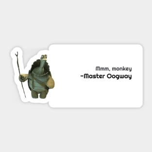 Master Oogway Quote #4 Sticker